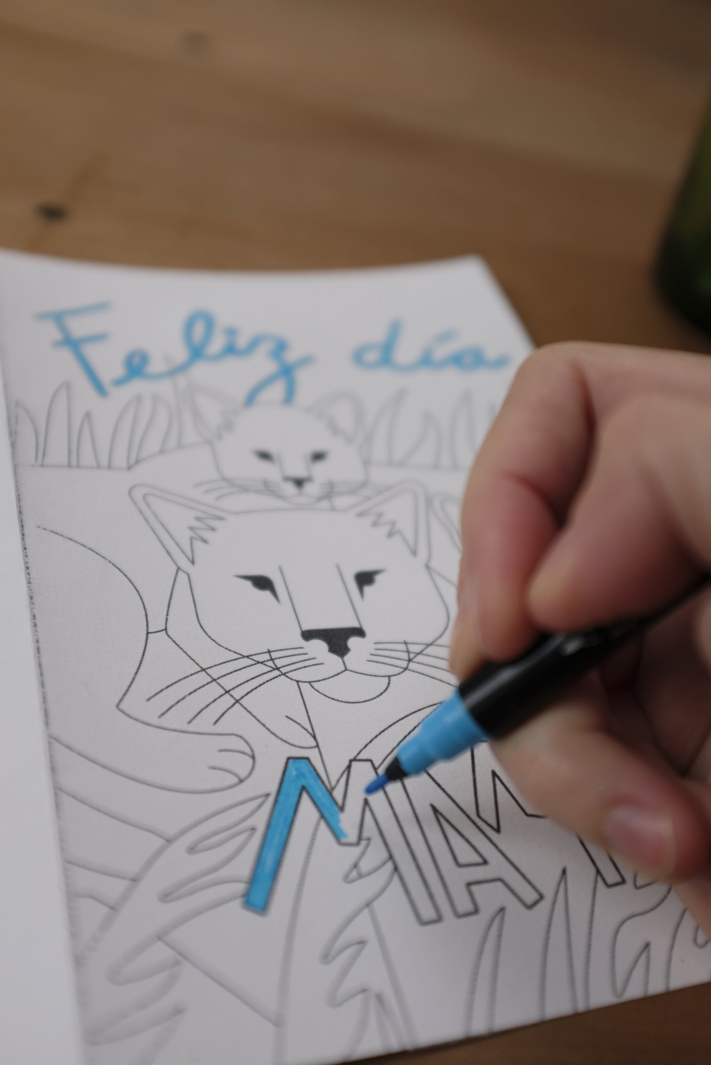 Tarjeta descargable Día de la Madre