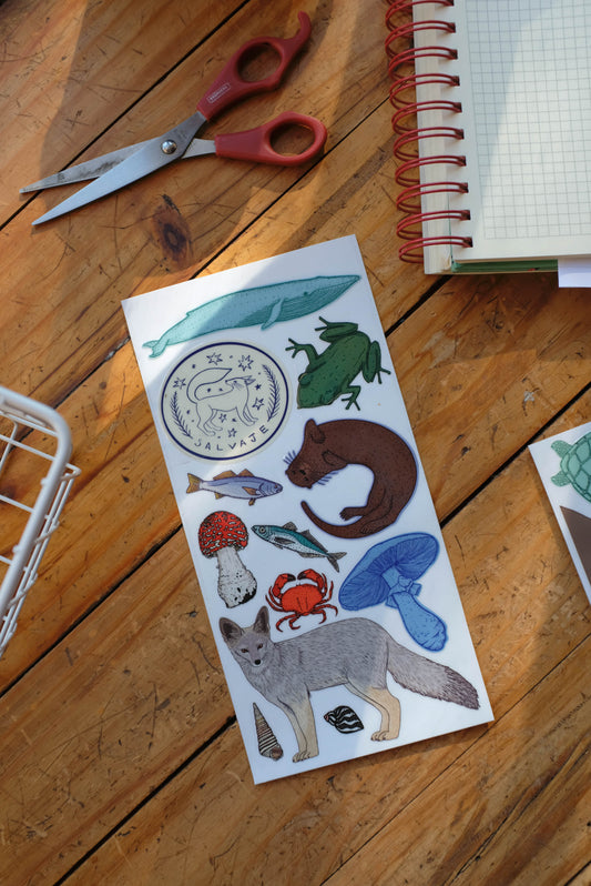 Stickers Resistentes - Ballena