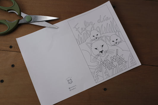 Tarjeta descargable Día de la Madre