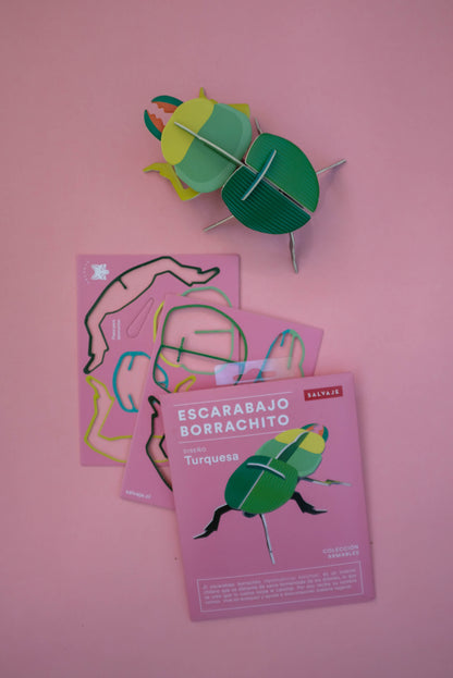 . Escarabajo borrachito | Turquesa