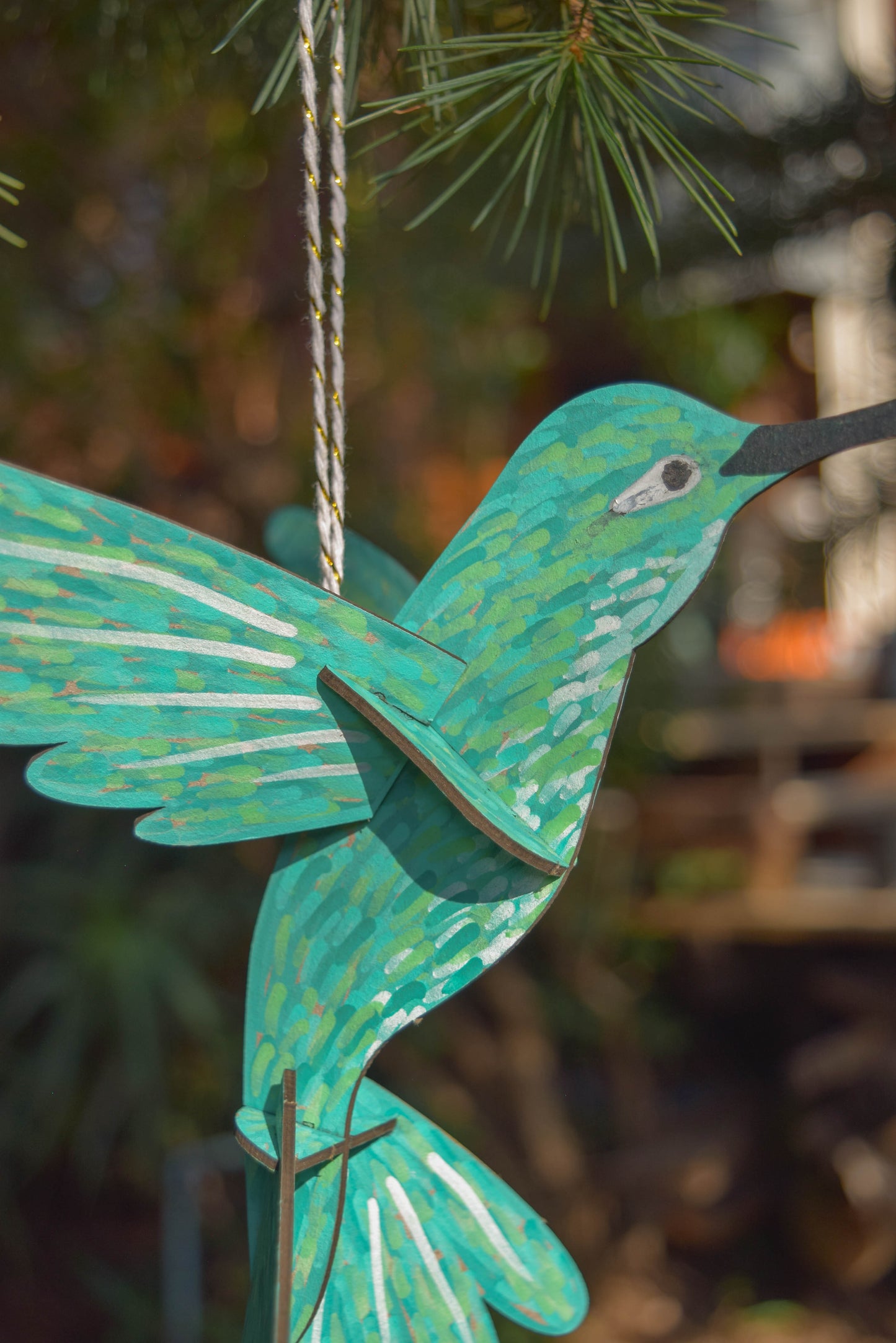 Picaflor para pintar y armar